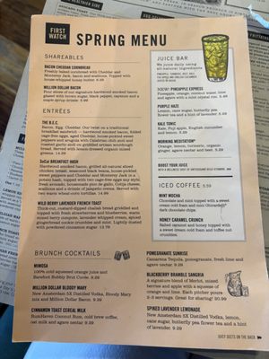Menu photo 3 First Watch Frisco, TX Menu photo 3 First Watch Frisco, TX