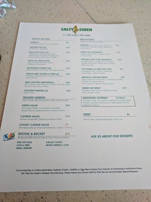 Menu photo 4 Salty Siren Fort Lauderdale, FL Menu photo 4 Salty Siren Fort Lauderdale, FL