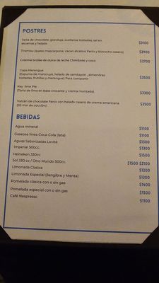 Menu photo 6 La Pescadorita Buenos Aires, C Menu photo 6 La Pescadorita Buenos Aires, C