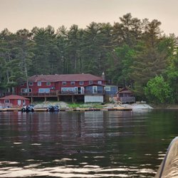 Arrowhead Lodge & Resort - This photo was taken in the bay where Arrowhead Resort is.