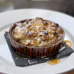 Mäksē Restaurant - Vacaville - New Orleans Bread Pudding
w/Bourbon Sauce