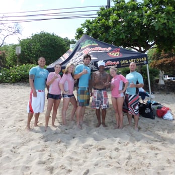 Buttons Surf School - Getting ready to ride giants! - Surfing Near Me - Haleiwa, Hawaii