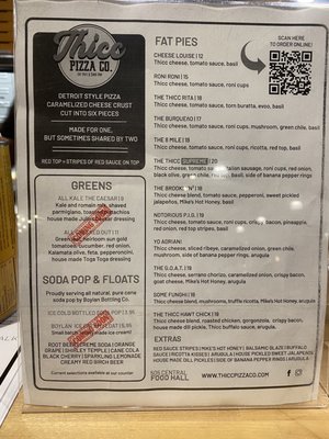 Menu photo 4 Thicc Pizza Co. Albuquerque, NM