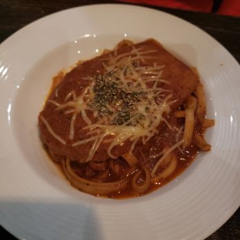 Joy's Table Pasta and Steak - Eggplant Parm (Half order!) - Steakhouses Near Me - Kearney, Nebraska