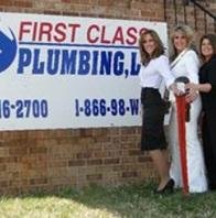 Slide of First Class Plumbing