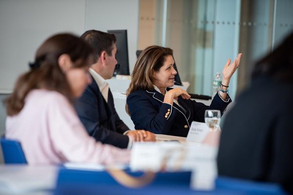 Columbia Business School, David Geffen Hall by null
