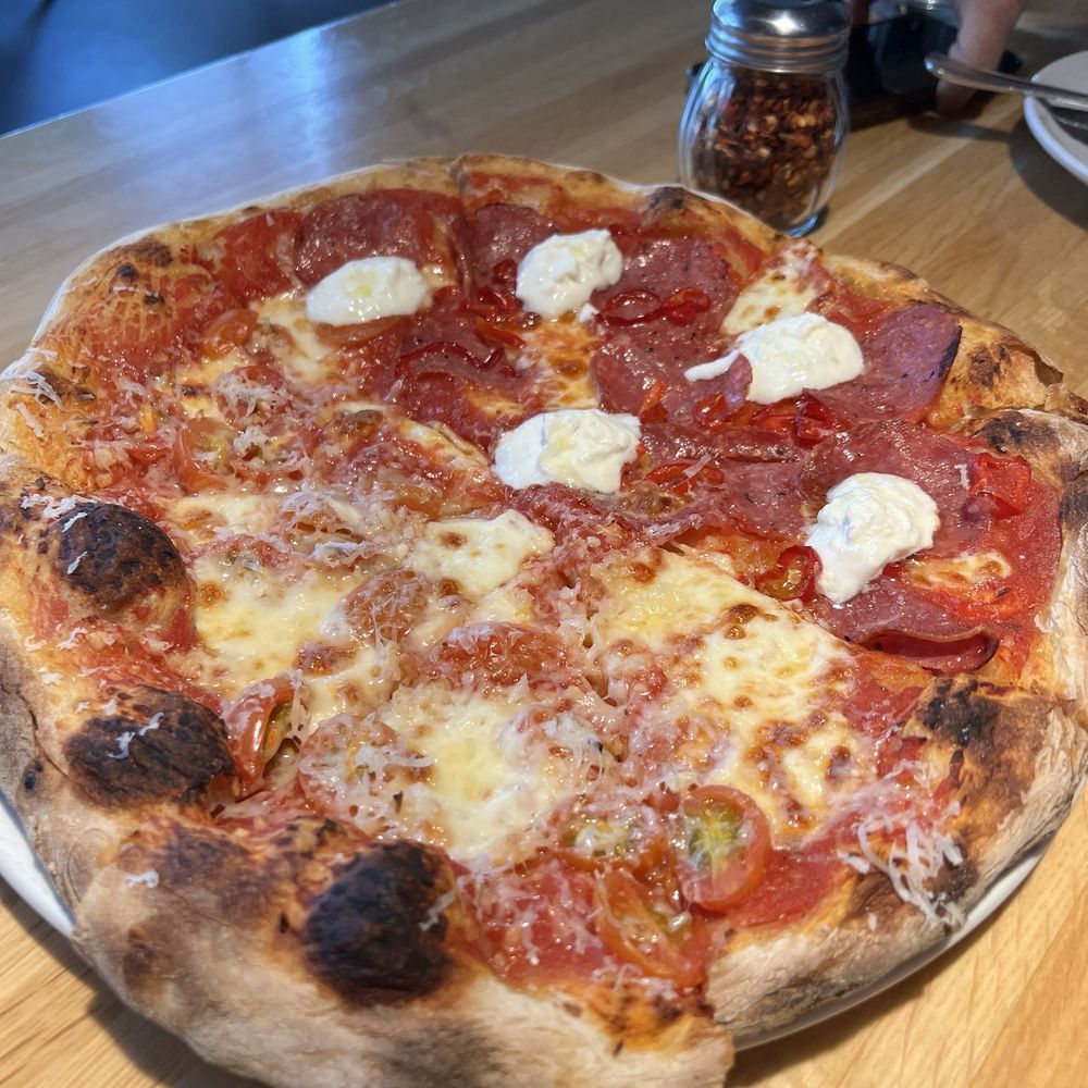 The Wylder - Half farm fuel and half bronco pizza - Pizza Near Me - Boise, Idaho The Wylder - Half farm fuel and half bronco pizza - Pizza Near Me - Boise, Idaho