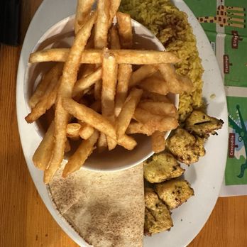 Pita Kabob & Grill - Huge Kid's Chicken Kabob (4 stars) - slightly peppery chicken - Beer, Wine & Spirits Near Me - Visalia, California Pita Kabob & Grill - Huge Kid's Chicken Kabob (4 stars) - slightly peppery chicken - Beer, Wine & Spirits Near Me - Visalia, California