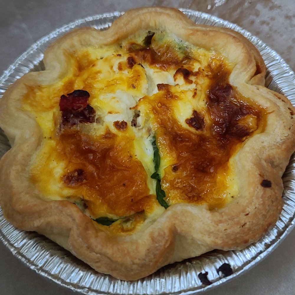 The Fork and Pie Bakery - Mini goat cheese and tomato Quiche - Bakeries Near Me - Cincinnati, Ohio The Fork and Pie Bakery - Mini goat cheese and tomato Quiche - Bakeries Near Me - Cincinnati, Ohio