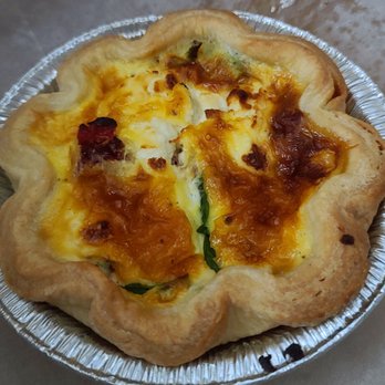 The Fork and Pie Bakery - Mini goat cheese and tomato Quiche - Bakeries Near Me - Cincinnati, Ohio