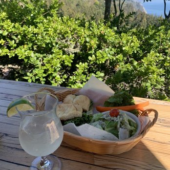 Nepenthe - Shrimp BLT and ginger beer! - New American Near Me - Big Sur, California