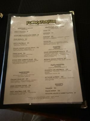 Menu photo 1 Wicked Weed Funkatorium Asheville, NC
