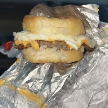 Wendy's - Sausage, Egg & Cheese Biscuit - Burgers Near Me - Oxford, Alabama