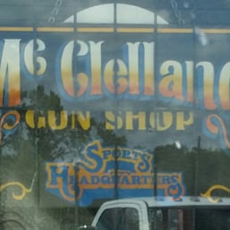 McClelland Gun Shop Sign