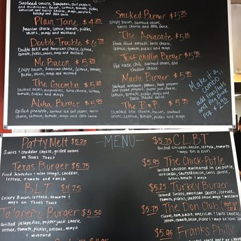 Don Burger - Menu - Burgers Near Me - Garland, Texas