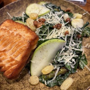 Mission Ceviche Upper East Side - Crispy Kale Salad with salmon - Peruvian Near Me - New York, New York
