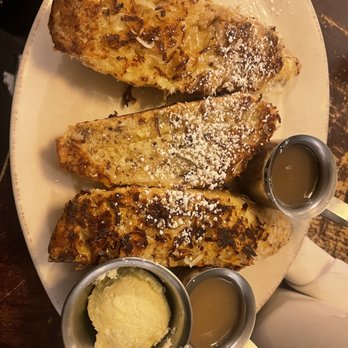 Syrup Downtown - Coconut Coated French Toast - Breakfast & Brunch Near Me - Denver, Colorado Syrup Downtown - Coconut Coated French Toast - Breakfast & Brunch Near Me - Denver, Colorado