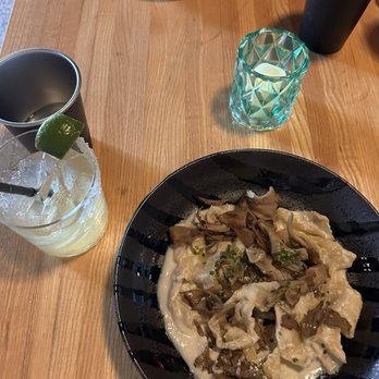 93' Til - Vegan pasta + poblano margarita - New American Near Me - Houston, Texas