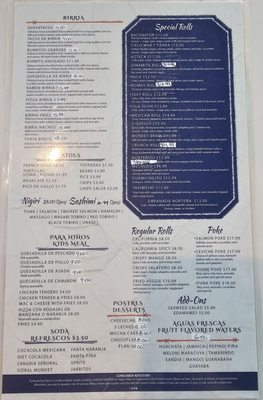 Menu photo 2 Isla Del Mar Papillion, NE