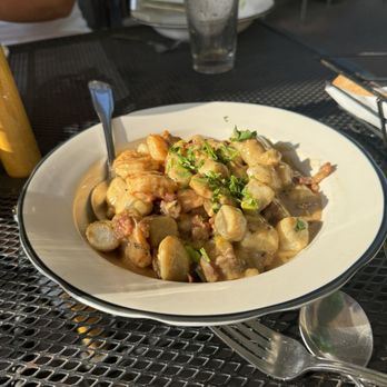Nonna Rosa's - Gnocchi Mare Monte (with shrimp)-so creamy and flavorful. - Italian Near Me - Robbinsdale, Minnesota Nonna Rosa's - Gnocchi Mare Monte (with shrimp)-so creamy and flavorful. - Italian Near Me - Robbinsdale, Minnesota