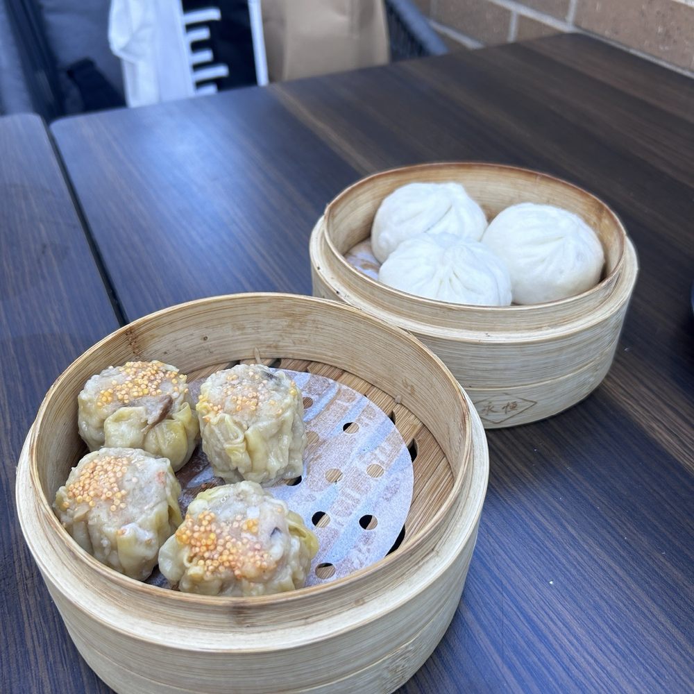 Dumpling Time - Shrimp Siu San and BBQ Pork Bao - Dim Sum Near Me - Palo Alto, California Dumpling Time - Shrimp Siu San and BBQ Pork Bao - Dim Sum Near Me - Palo Alto, California