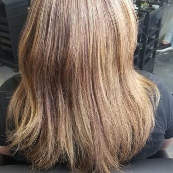 Meraki Salon - My gray coverage after 8 months on balayage. - Hair Salons Near Me - Las Vegas, Nevada Meraki Salon - My gray coverage after 8 months on balayage. - Hair Salons Near Me - Las Vegas, Nevada