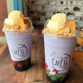 Cafe 86 - Upside down Halo Halo - Desserts Near Me - Milpitas, California Cafe 86 - Upside down Halo Halo - Desserts Near Me - Milpitas, California