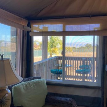 Vision Quest Ranch - View thru windows (Real windows!) of deck - Bed & Breakfast Near Me - Salinas, California