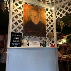 LaBruzza's Italian Ristorante - The greeter!