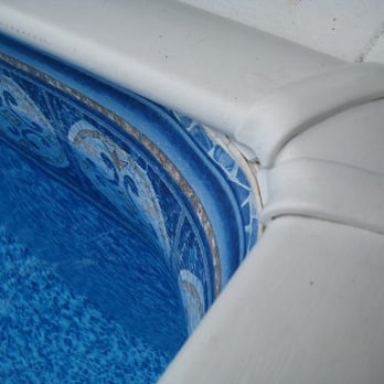 Abramo Pool & Spa - brand new liner done by Abramo in 2012, shows corner not set into frame, bows out and high risk of tears or puncture. - Pool & Hot Tub Service Near Me - Burlington, Massachusetts Abramo Pool & Spa - brand new liner done by Abramo in 2012, shows corner not set into frame, bows out and high risk of tears or puncture. - Pool & Hot Tub Service Near Me - Burlington, Massachusetts