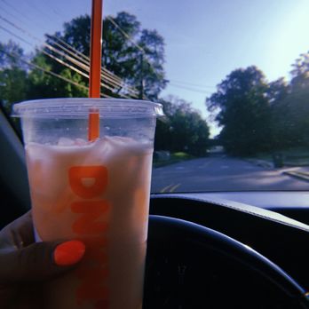 Dunkin' - Peach coconut Golden Peach Dunkin' Coconut Refresher yum - Coffee & Tea Near Me - Rahway, New Jersey Dunkin' - Peach coconut Golden Peach Dunkin' Coconut Refresher yum - Coffee & Tea Near Me - Rahway, New Jersey