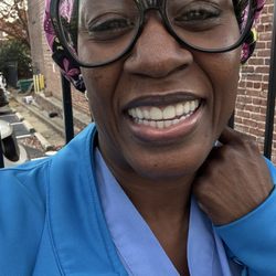 Harris Orthodontics - Day of removal of braces.