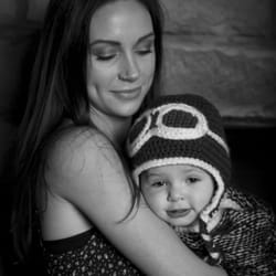 Shine Esthetics - My Daughter in law Carolyn and Basil my Grand Daughter.