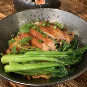 Noodle Station - 12. Roast Duck Dried Egg Noodles in XO Sauce - Asian Fusion Near Me - Daly City, California Noodle Station - 12. Roast Duck Dried Egg Noodles in XO Sauce - Asian Fusion Near Me - Daly City, California