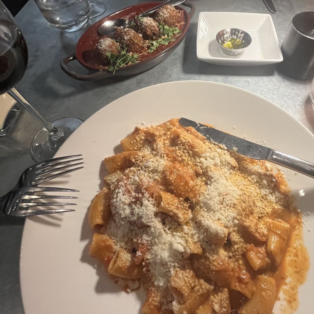 Flour - Lamb Rigatoni, Eggplant Meatballs, Tagliatelle Bolognese - Italian Near Me - Moreland Hills, Ohio Flour - Lamb Rigatoni, Eggplant Meatballs, Tagliatelle Bolognese - Italian Near Me - Moreland Hills, Ohio