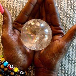 i purchased this crystal ball from here. Isn't it beautiful? i purchased this crystal ball from here. Isn't it beautiful?