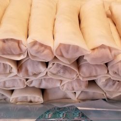 The Lumpia Queen - Can be purchased frozen and ready to cook. All you need is a preferred oil, pan or air fryer!