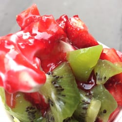 Zanoni Frozen Yogurt - Ob das bei Schnupfen so eine gute Idee ist? haha hauptsache es schmeckt!
