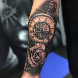 Good Vibes Tattoo - Watch Rose by Diana Lopez