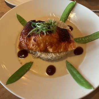 The Cheesecake Factory - Miso Salmon (Fresh Miso Marinated Salmon Served with Snow Peas, White Rice and a Delicious Miso Sauce - $31.95) - Desserts Near Me - Redondo Beach, California The Cheesecake Factory - Miso Salmon (Fresh Miso Marinated Salmon Served with Snow Peas, White Rice and a Delicious Miso Sauce - $31.95) - Desserts Near Me - Redondo Beach, California