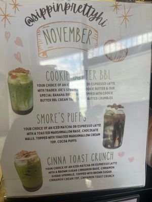 Menu photo 1 Sippin’ Pretty Aiea, HI