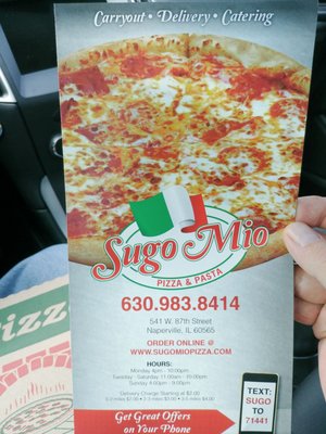 Sugo Mio Pizza & Pasta by null
