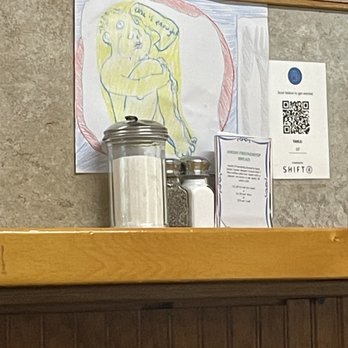 Beth's Cafe - One Is Enough, artist unknown. - American Near Me - Seattle, Washington