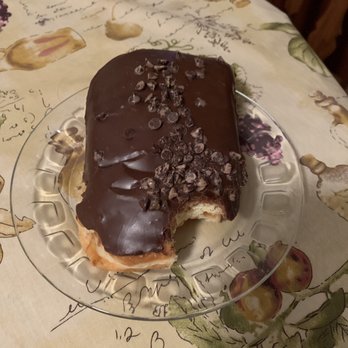 Painted Dough - My favorite, chocolate with chocolate chips and more on the inside. Oh so good. - Donuts Near Me - Chino, California Painted Dough - My favorite, chocolate with chocolate chips and more on the inside. Oh so good. - Donuts Near Me - Chino, California