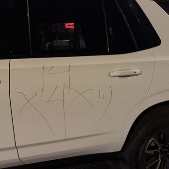 The Chapel - A jerk damaged the paint with a marker - Music Venues Near Me - San Francisco, California The Chapel - A jerk damaged the paint with a marker - Music Venues Near Me - San Francisco, California