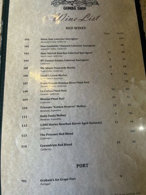 Menu photo 2 Gumbo Shop New Orleans, LA Menu photo 2 Gumbo Shop New Orleans, LA