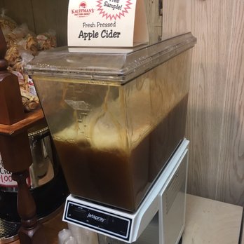 Kauffman's Fruit Farm - Fresh pressed apple cider - Farms Near Me - Bird In Hand, Pennsylvania