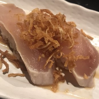 OHO Sushi Studio - Tuna & garlic flakes - Sushi Bars Near Me - Long Beach, California OHO Sushi Studio - Tuna & garlic flakes - Sushi Bars Near Me - Long Beach, California