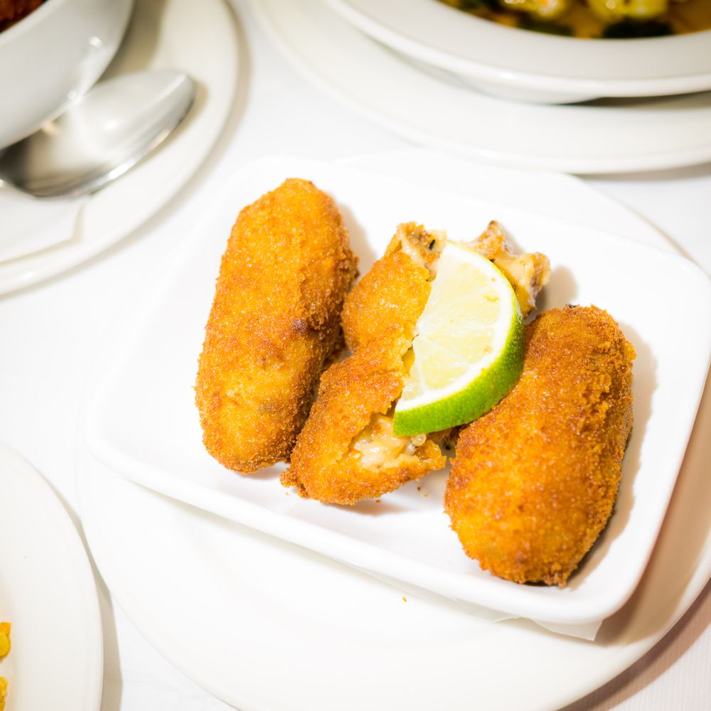 Cigala Restaurant - Croquetas de setas (Mushroom Croquettes) - Spanish Near Me - London, XGL