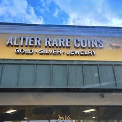 Altier Rare Coins & Jewelry Buyers - Front entrance